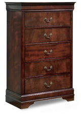 Alisdair King Sleigh Bed, Dresser, Mirror, Chest and 2 Nightstands - B376B17