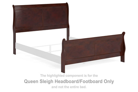 Alisdair Queen Sleigh Bed, Dresser and Chest - B376B28