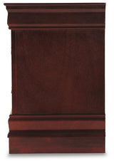Alisdair Full Sleigh Bed and Nightstand - B376B16