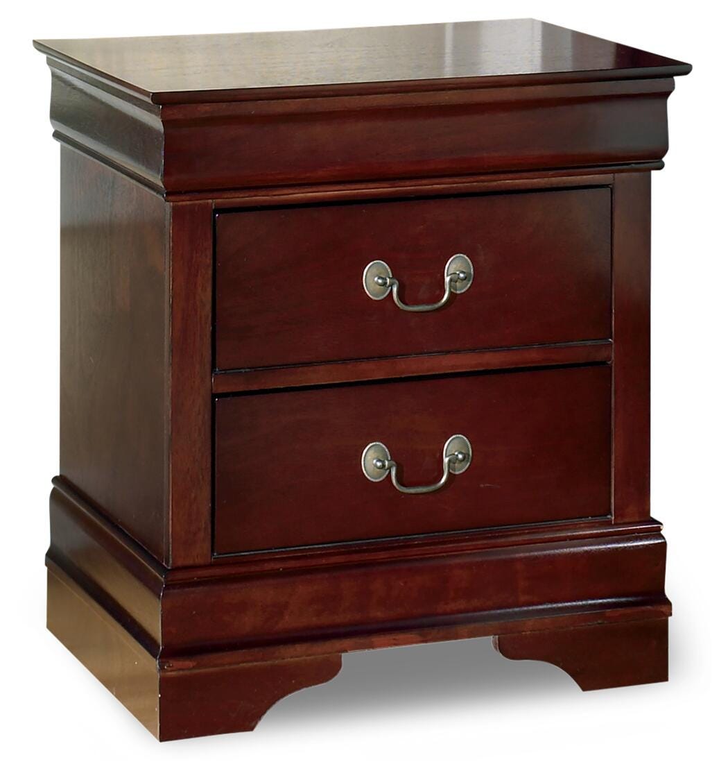 Alisdair Twin Sleigh Bed, Dresser, Mirror and Nightstand - B376B39