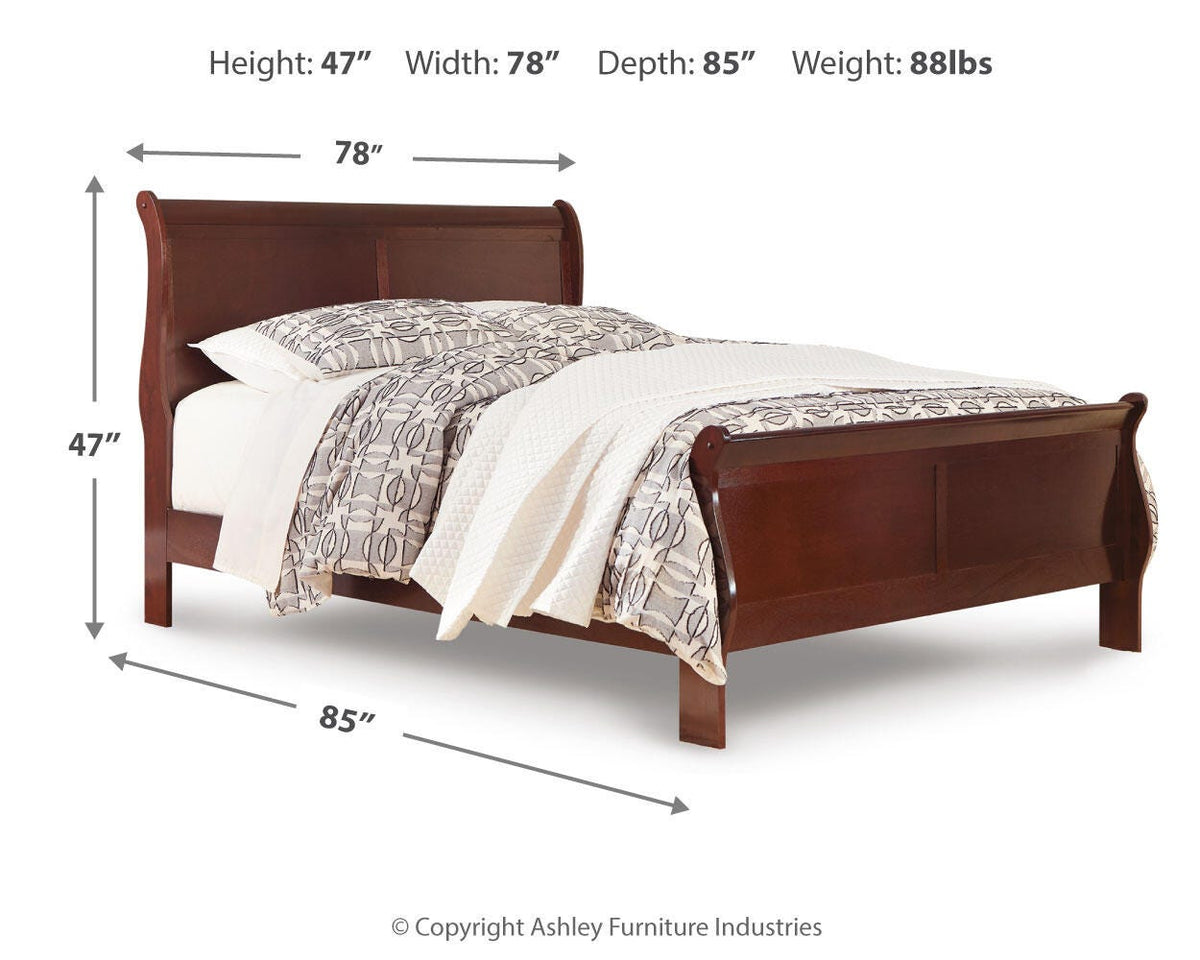 Alisdair King Sleigh Bed - B376B8