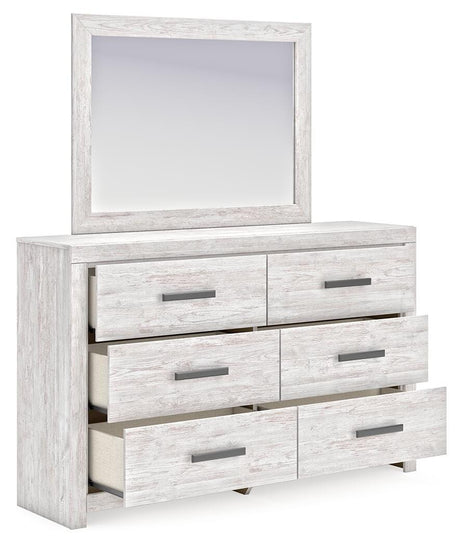 Cayboni Dresser and Mirror - B3788B1