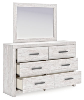Cayboni Dresser and Mirror - B3788B1