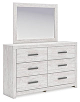 Cayboni King Panel Bed, Dresser, Mirror, Chest and Nightstand - B3788B17