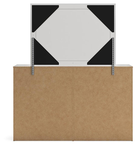 Cayboni Dresser and Mirror - B3788B1