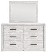 Cayboni Full Panel Bed, Dresser, Mirror and Nightstand - B3788B14