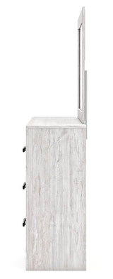 Cayboni Full Panel Bed, Dresser, Mirror and Nightstand - B3788B14