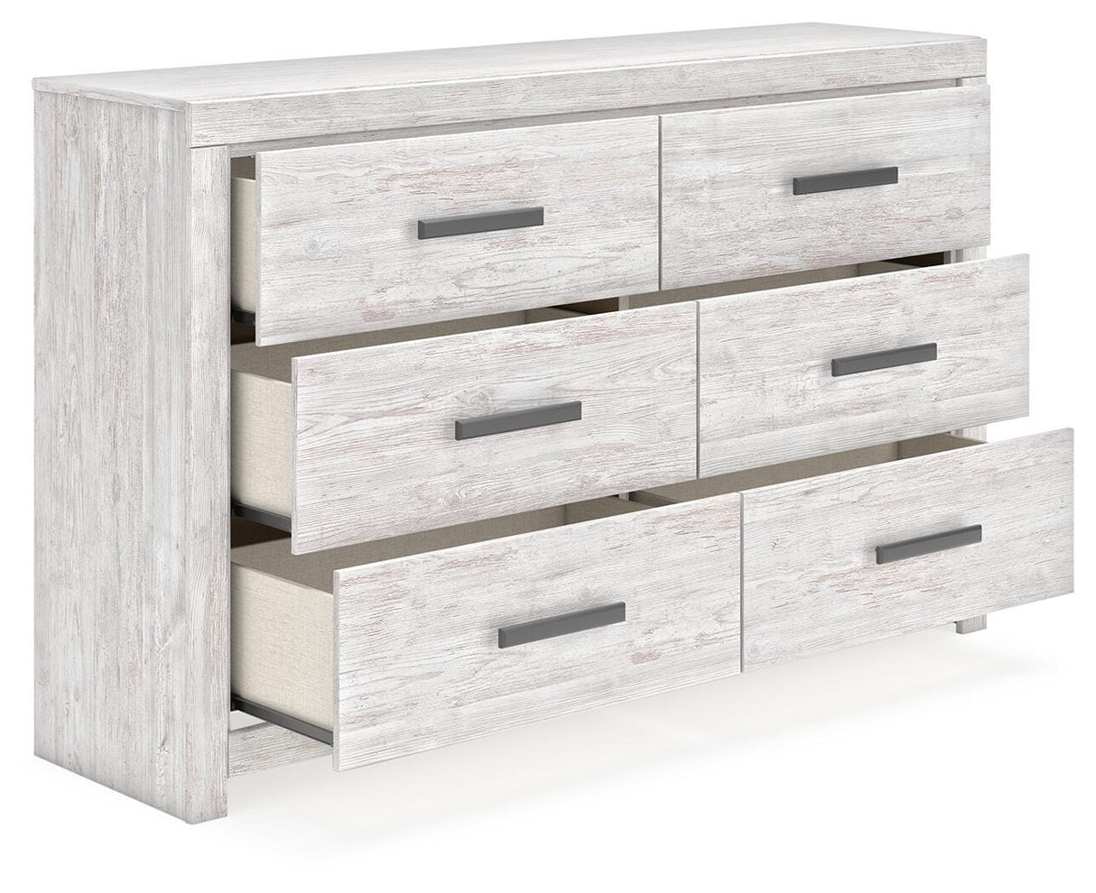 Cayboni Queen Panel Bed, Dresser and 2 Nightstands - B3788B13