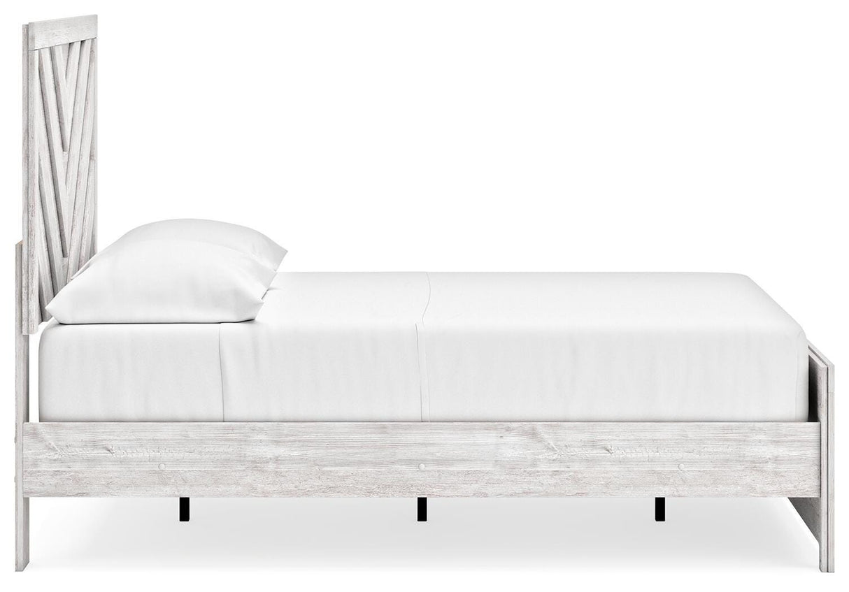 Cayboni Full Panel Bed, Dresser and Nightstand - B3788B16