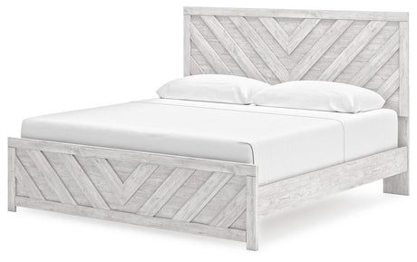 Cayboni King Panel Bed - B3788B7