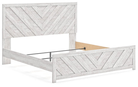 Cayboni King Panel Bed - B3788B7