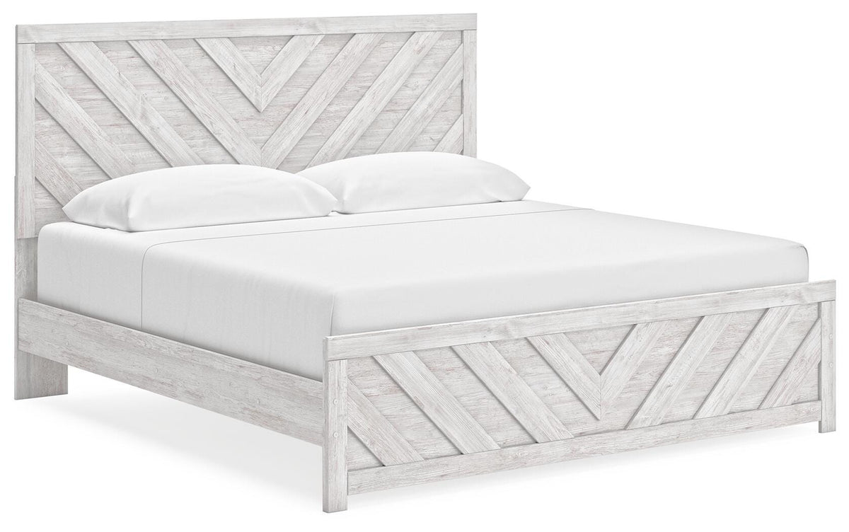 Cayboni King Panel Bed - B3788B7