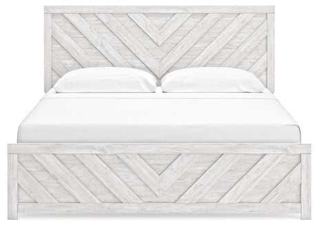 Cayboni King Panel Bed - B3788B7