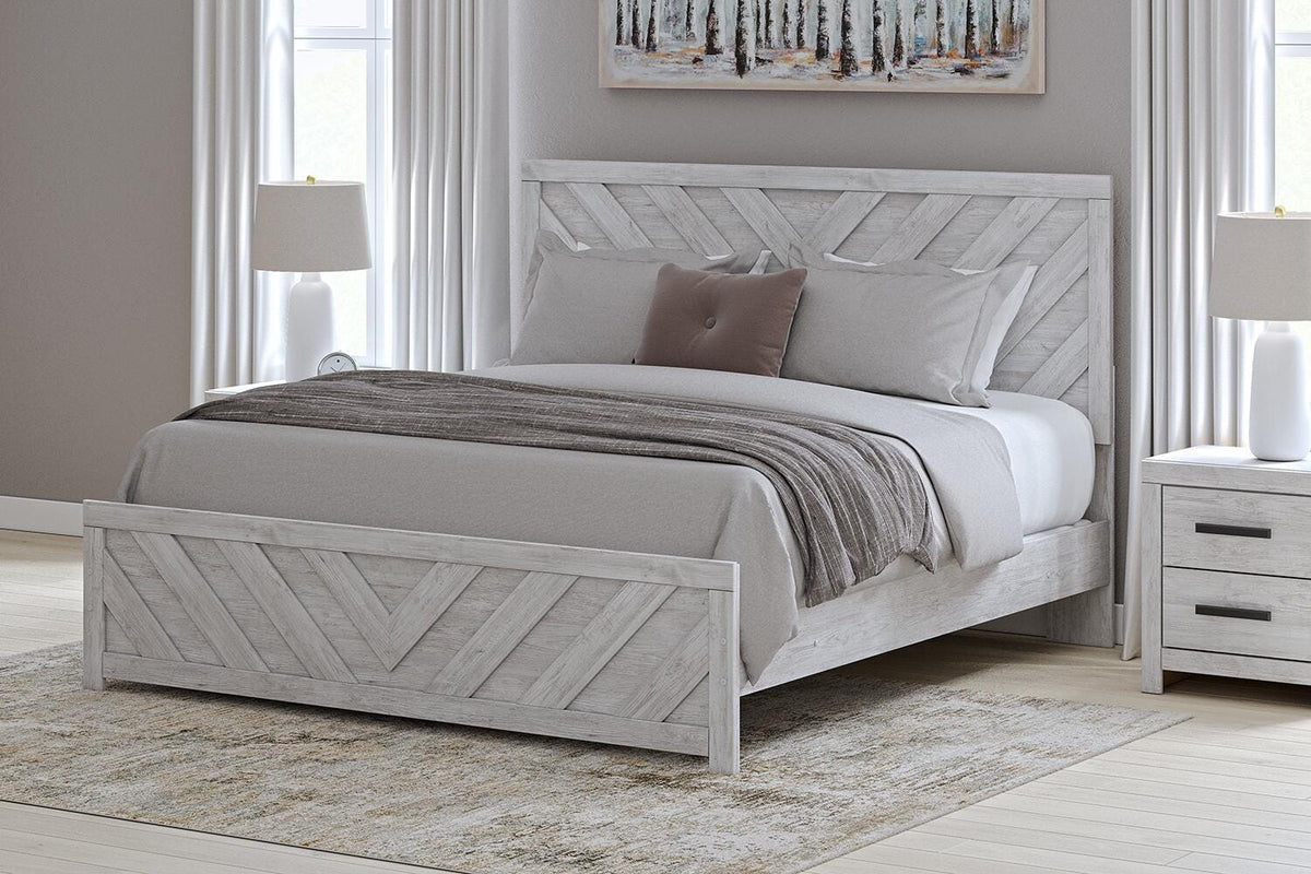 Cayboni King Panel Bed - B3788B7