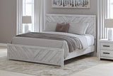 Cayboni King Panel Bed - B3788B7