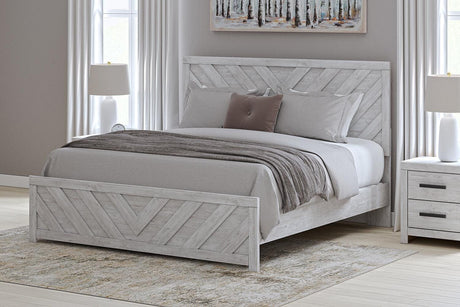 Cayboni King Panel Bed - B3788B7
