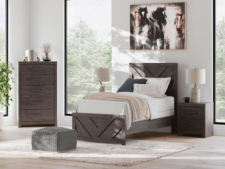 Prendonea Twin Panel Bed - B3789B2