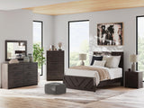 Prendonea Full Panel Bed - B3789B3