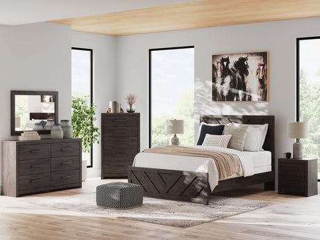 Prendonea Queen Panel Bed - B3789B4