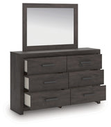 Prendonea Dresser and Mirror - B3789B1