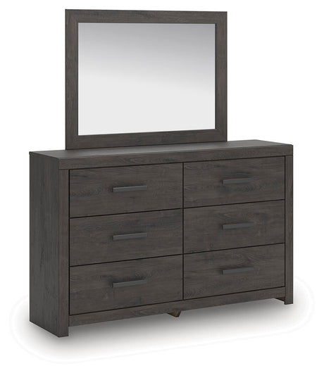 Prendonea Full Panel Bed, Dresser, Mirror, Chest and Nightstand - B3789B12