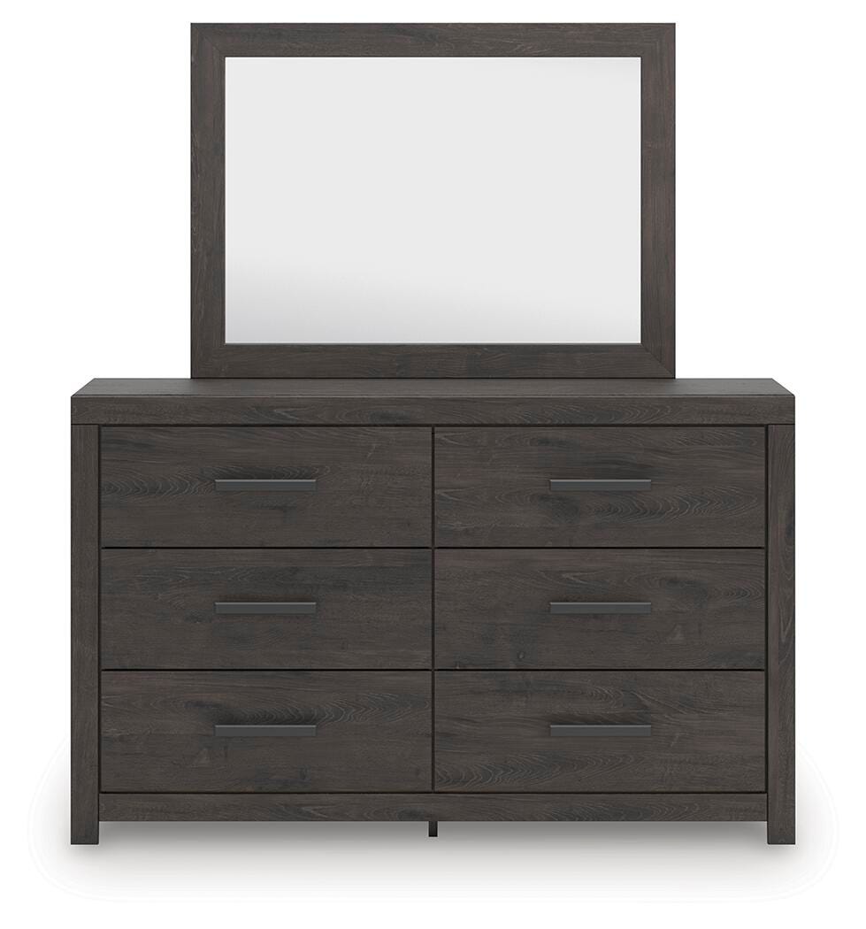Prendonea Full Panel Bed, Dresser, Mirror, Chest and Nightstand - B3789B12