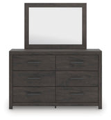Prendonea Queen Panel Bed, Dresser and Mirror - B3789B7
