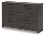 Prendonea King Panel Bed, Dresser and Nightstand - B3789B16