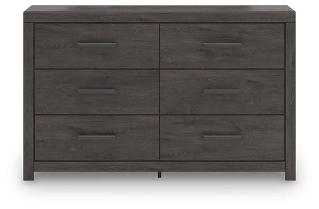 Prendonea King Panel Bed, Dresser and Nightstand - B3789B16
