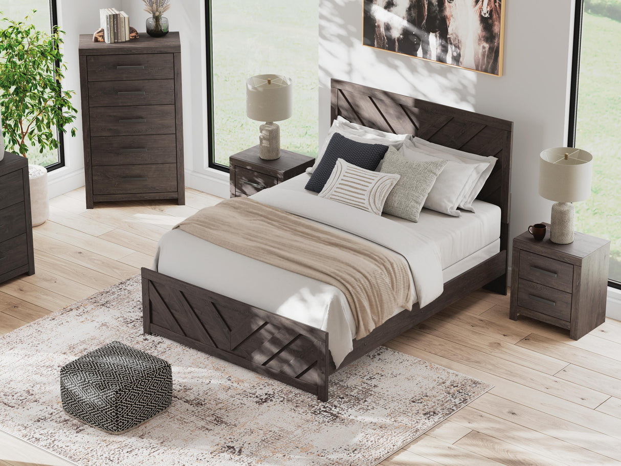 Prendonea Queen Panel Bed - B3789B4
