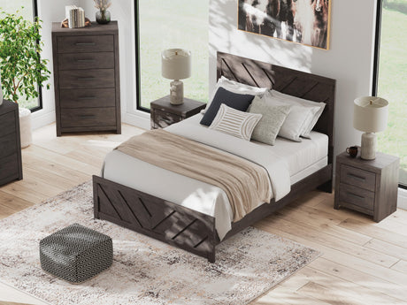 Prendonea Queen Panel Bed - B3789B4