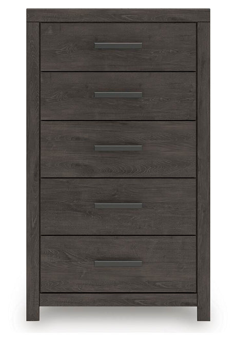 Prendonea Full Panel Bed, Dresser, Mirror, Chest and Nightstand - B3789B12