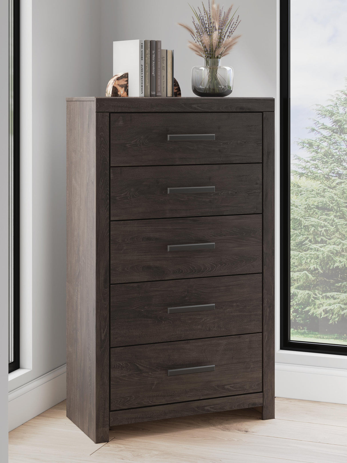 Prendonea Full Panel Bed, Dresser, Mirror, Chest and Nightstand - B3789B12