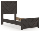 Prendonea Twin Panel Bed - B3789B2