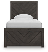 Prendonea Twin Panel Bed - B3789B2