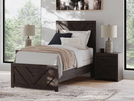 Prendonea Twin Panel Bed - B3789B2