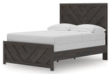 Prendonea Full Panel Bed, Dresser and Mirror - B3789B6