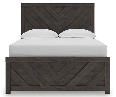 Prendonea Full Panel Bed, Dresser, Mirror, Chest and Nightstand - B3789B12