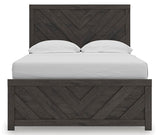 Prendonea Full Panel Bed, Dresser and Mirror - B3789B6
