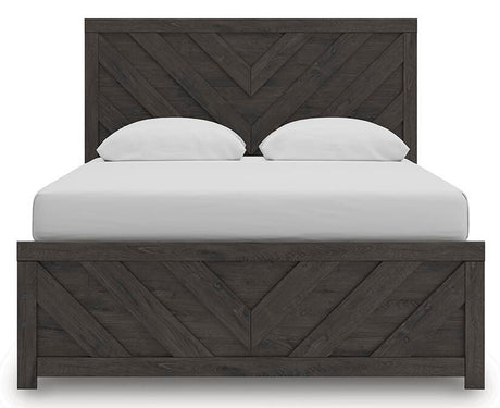 Prendonea Queen Panel Bed, Dresser and Mirror - B3789B7