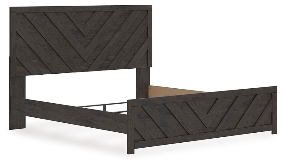 Prendonea King Panel Bed, Dresser and Nightstand - B3789B16