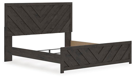 Prendonea King Panel Bed, Dresser and Nightstand - B3789B16