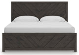 Prendonea King Panel Bed, Dresser and Nightstand - B3789B16