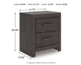 Prendonea King Panel Bed, Dresser and 2 Nightstands - B3789B13