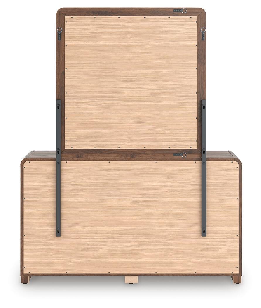 Fortlorn Queen Panel Bed, Dresser, Mirror and Nightstand - PCB386B7