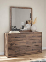 Fortlorn Queen Panel Bed, Dresser, Mirror and Nightstand - PCB386B7