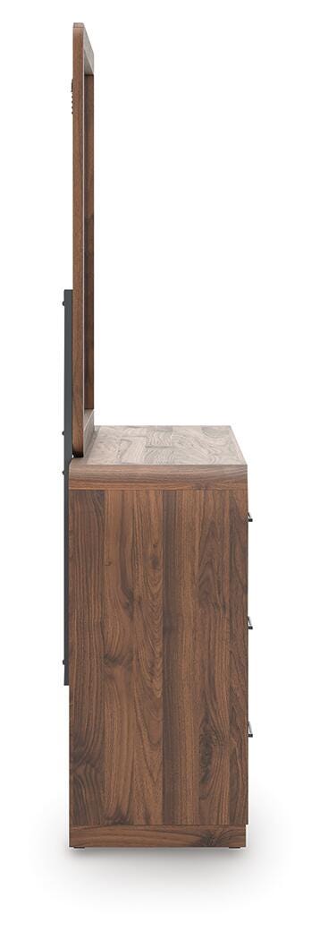 Fortlorn Queen Panel Bed, Dresser, Mirror and Nightstand - PCB386B7