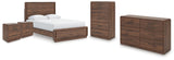 Fortlorn Queen Panel Bed, Dresser, Chest and 2 Nightstands - PCB386B10