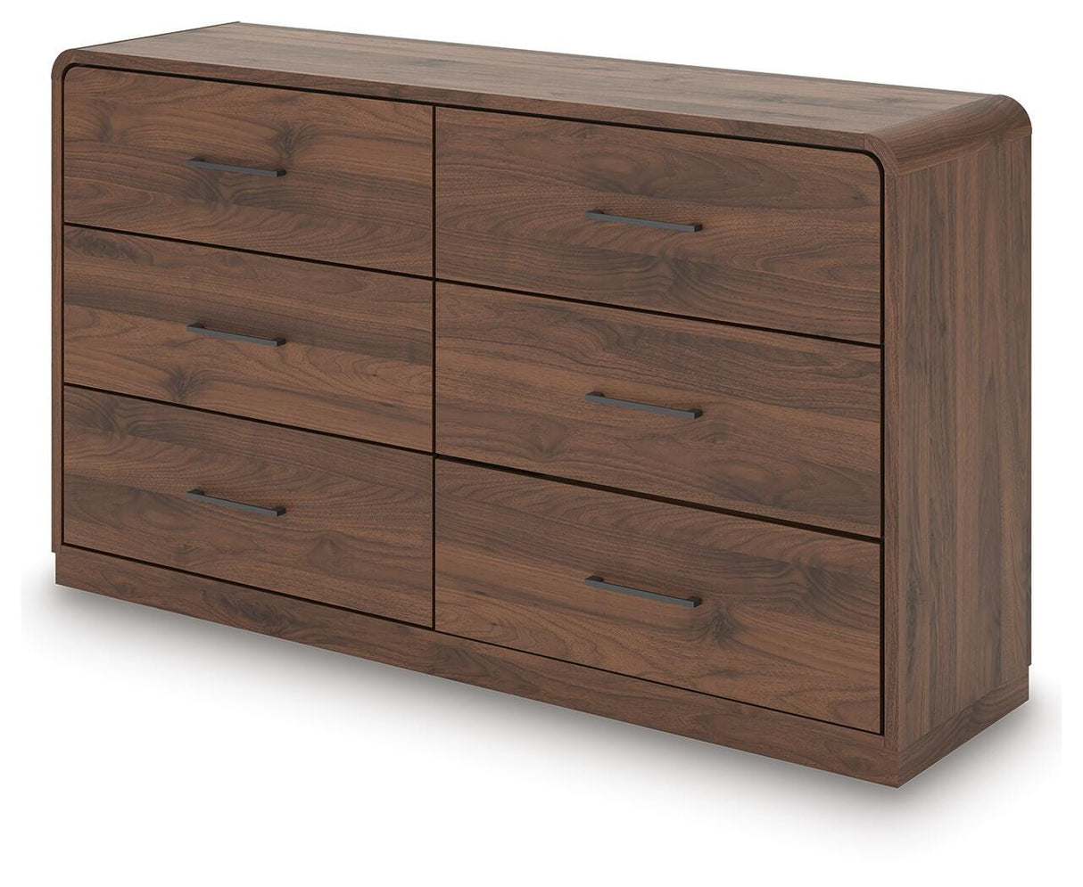 Fortlorn King Panel Bed, Dresser and 2 Nightstands - PCB386B13