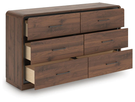 Fortlorn Queen Panel Bed, Dresser, Chest and 2 Nightstands - PCB386B10